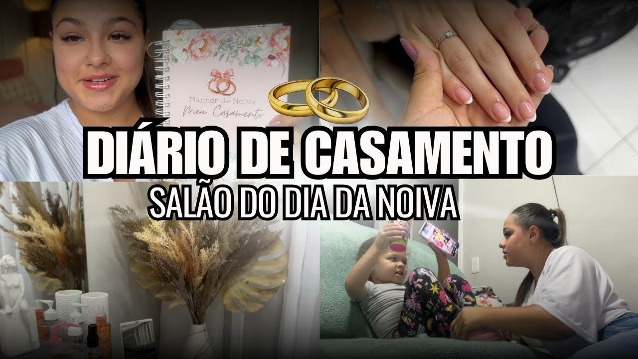 DIÁRIO DE CASAMENTO | VISITANDO O SALÃO DE BELEZA 💍👰🏻‍♀️💄