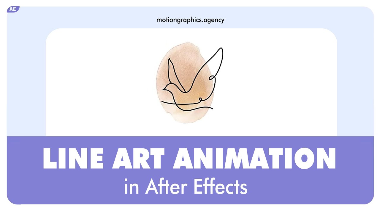 How to create line art animation in after effects - Motion Graphics Agency