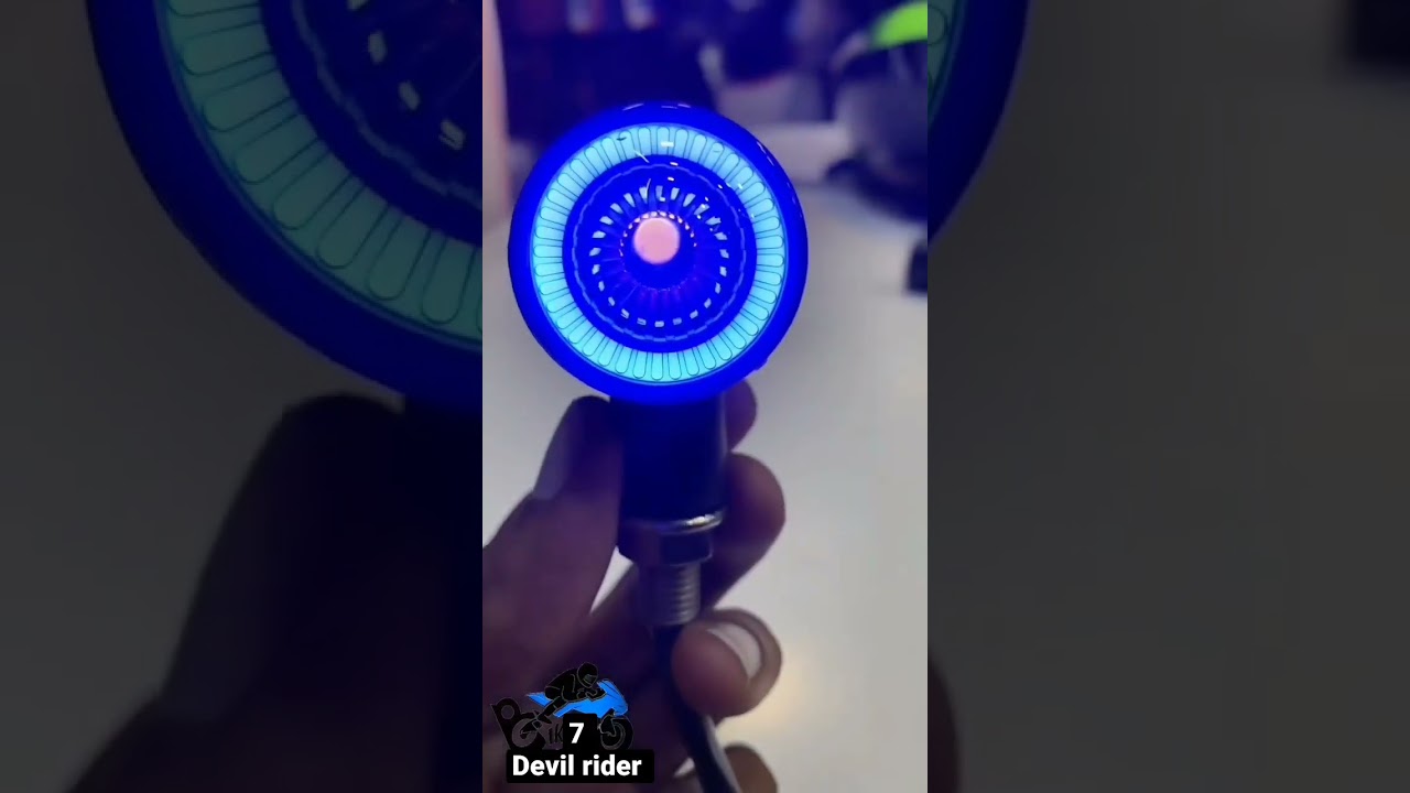 round indicator with DRL 🔥 devil rider