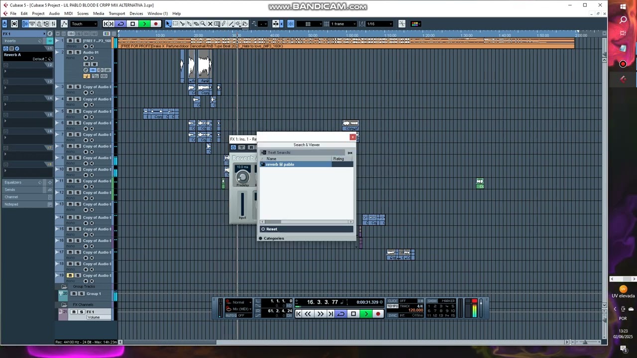 TECNICAS DE MIXAGEM E EDIÇÃO DE MUSICAS NO CUBASE AO