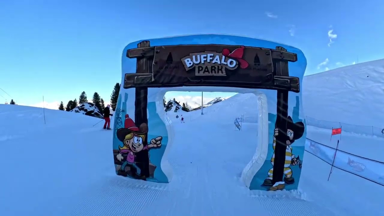 LA PLAGNE    -LES VERDONS-Verdons-Bansaï-Carina-BUFFALO PARK-PLAGNE CENTRE-LOVATIÈRE-    GoPro12,4K