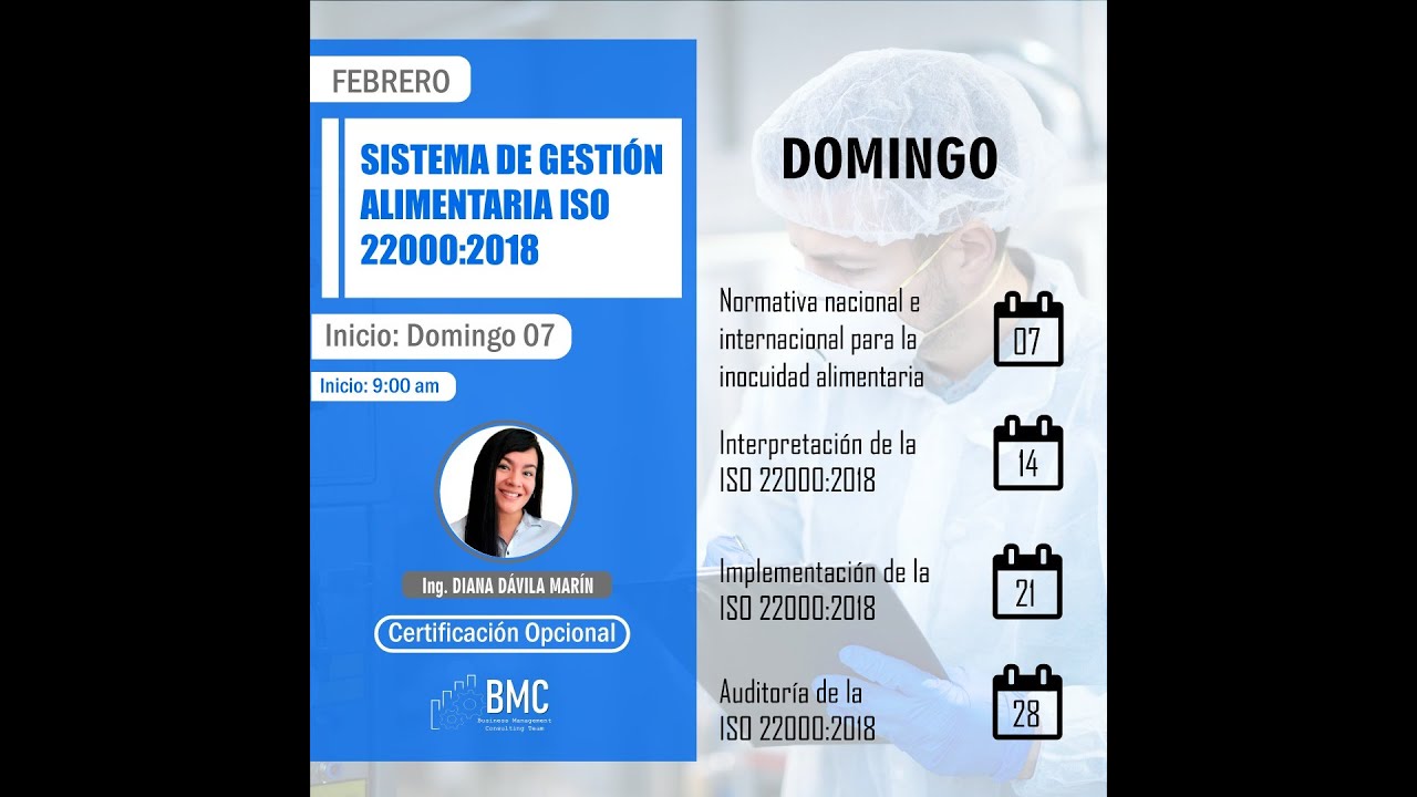 Interpretación de la ISO 22000:2018