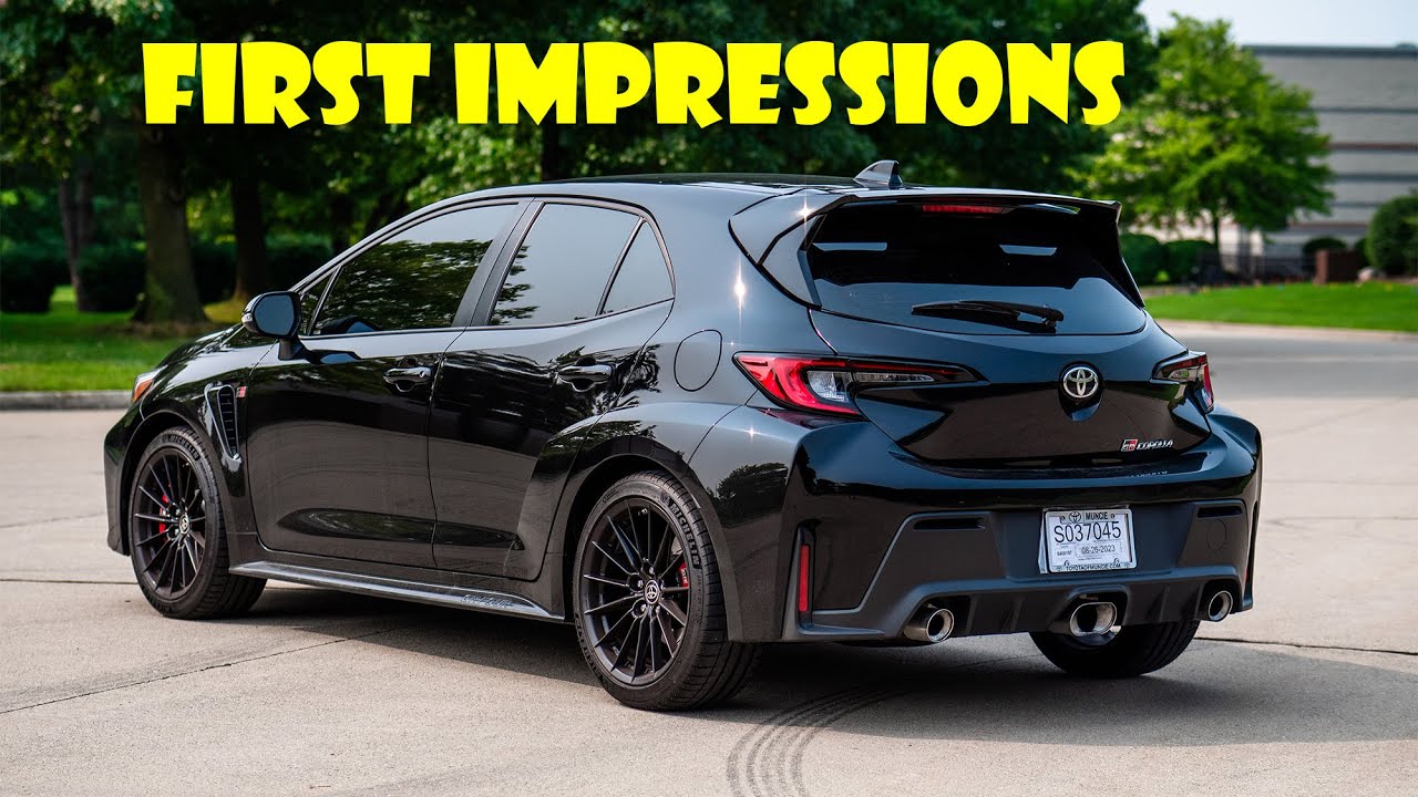 First Impressions of my GR Corolla!