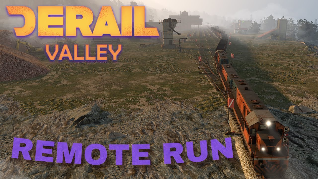 Derail Valley - Ore Haul - Testing Out The Remote MU Wireless Controllers