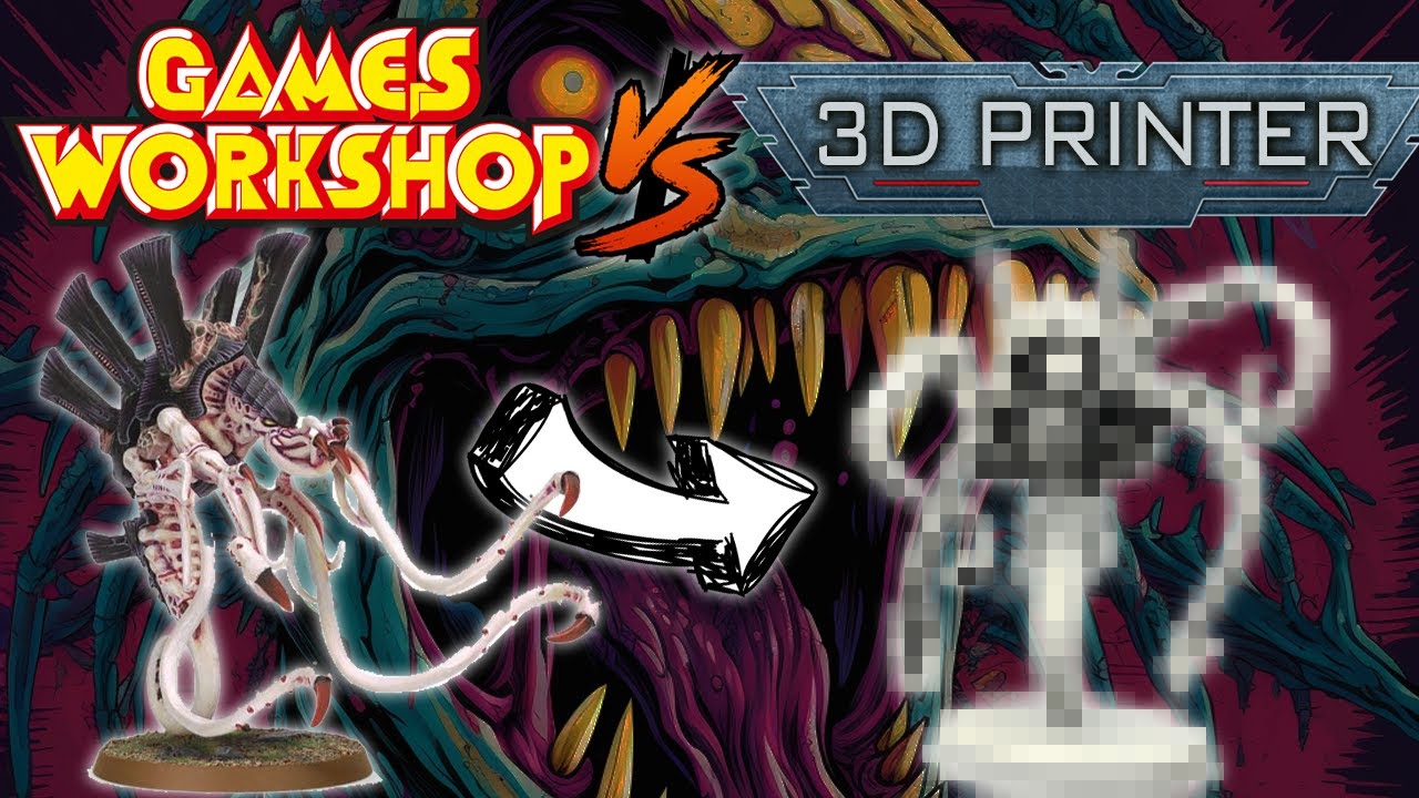 Venomthrope Warhammer 40k 3D Printed Model Spotlight