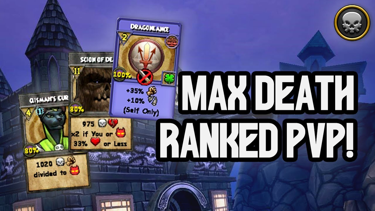 Wizard101: MAX LEVEL DEATH PvP: My First Ranked Matches!