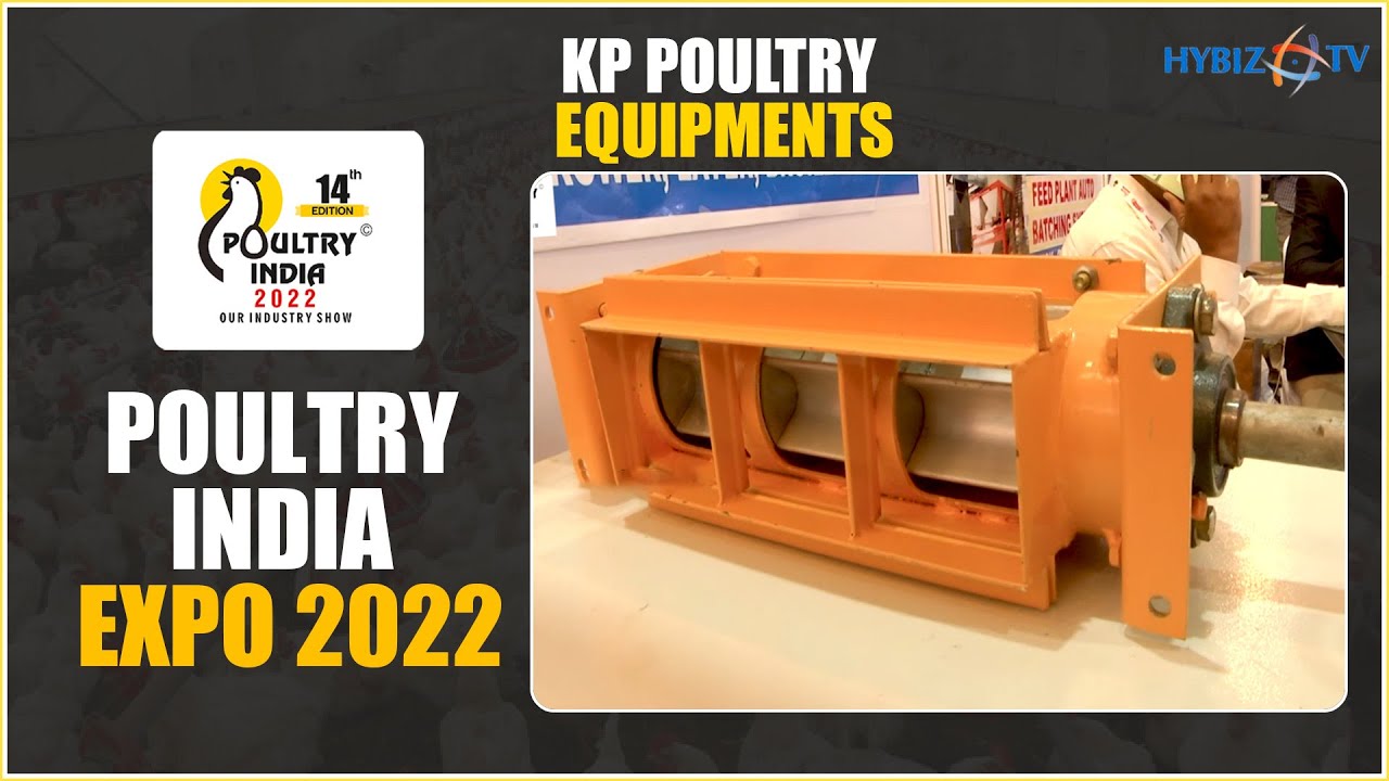 P. Praveen Reddy - KP Poultry Equipments | Poultry India Expo 2022 | Hybiztv