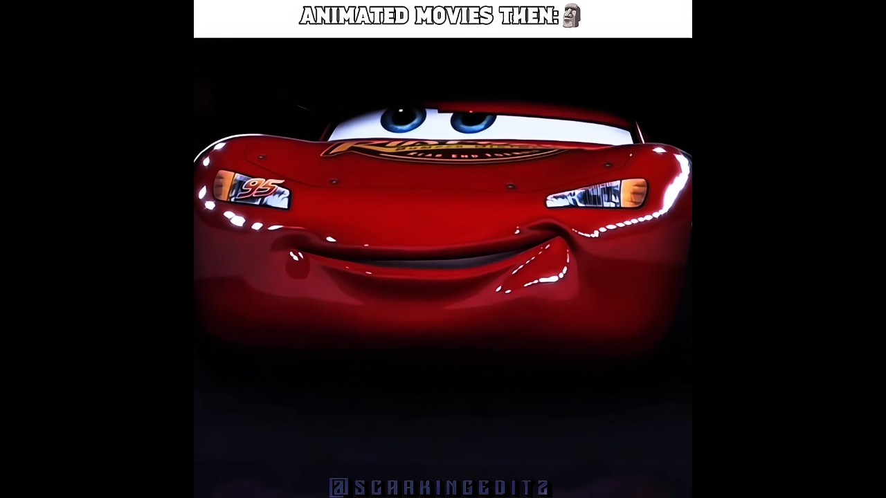 ANIMATED MOVIES NOW VS THEN|MONTAGEM RUGADA (ULTRA SLOWED)| #shorts