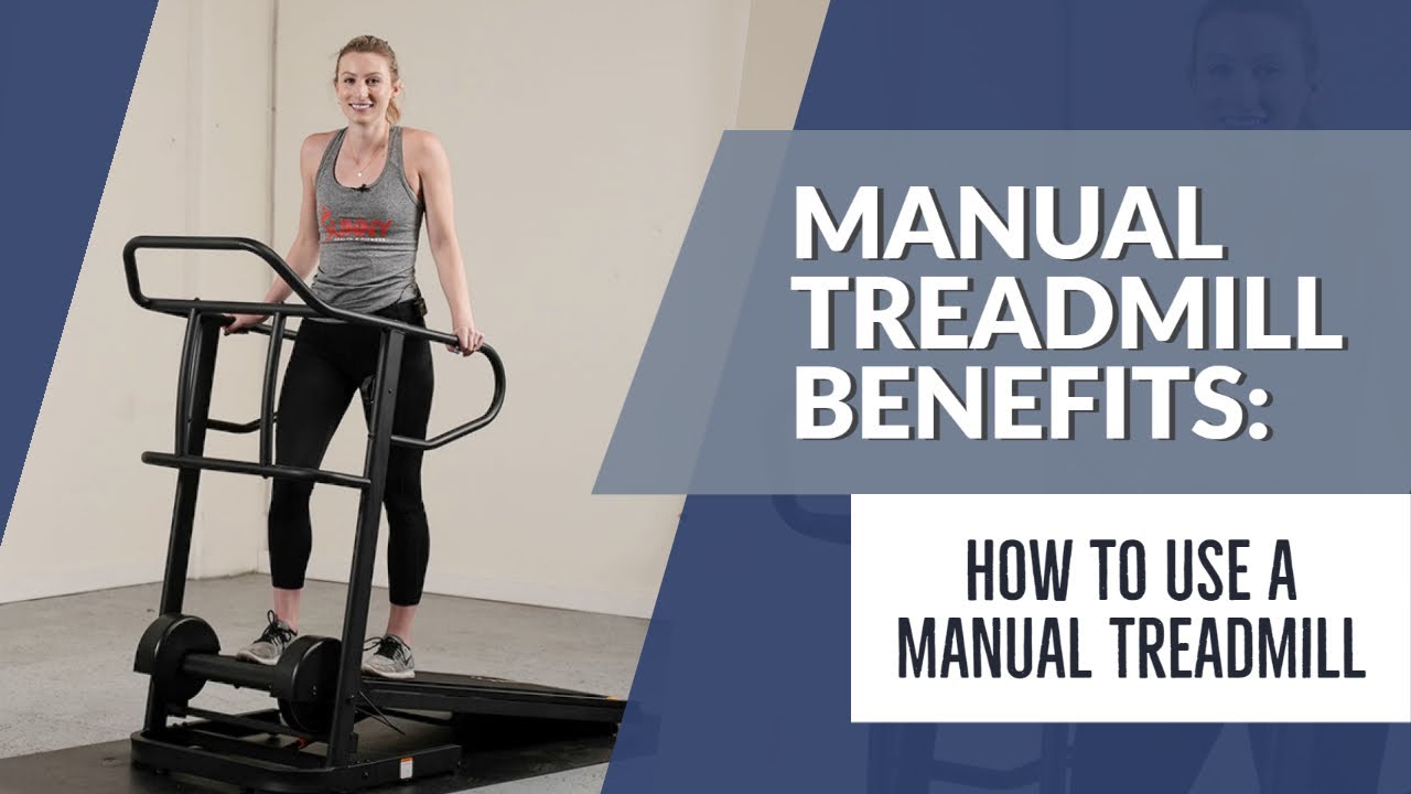 Benefits and How to Use a Manual Treadmill |  Learn with Sunny