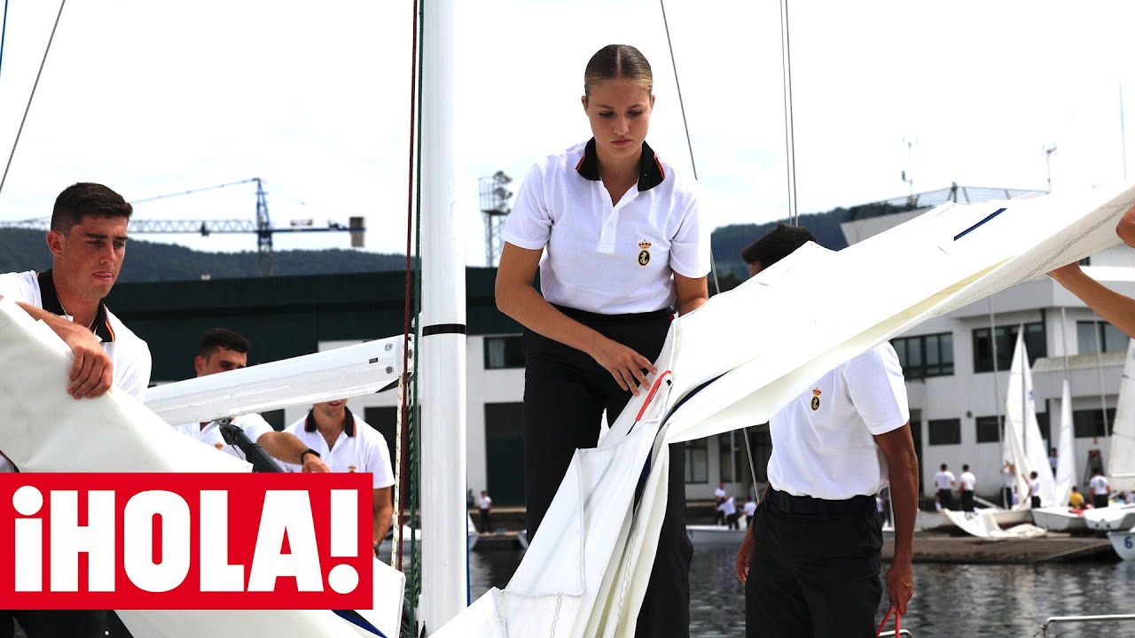 Así están siendo los primeros días de la princesa Leonor en la Escuela Naval de Marín