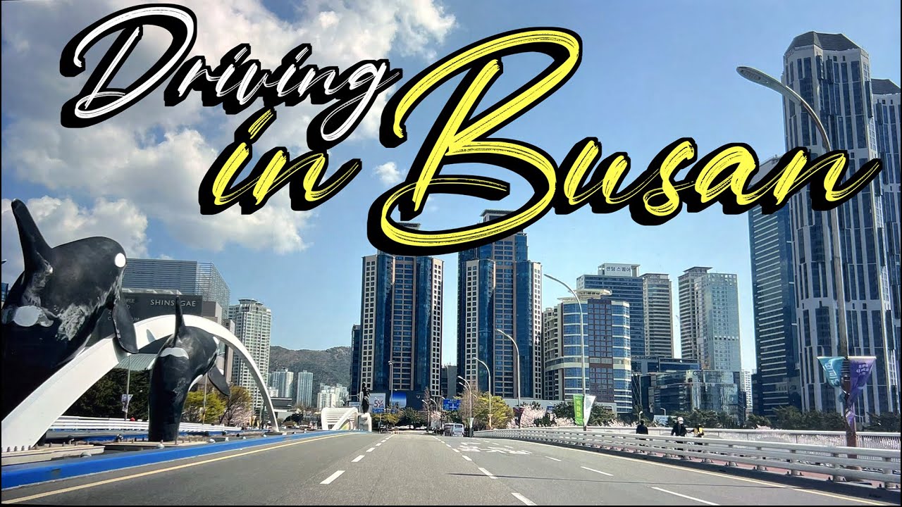 [4K HDR] Korea Busan Driving Tour 🇰🇷 Best Downtown Drive in Korea's Second City Busan