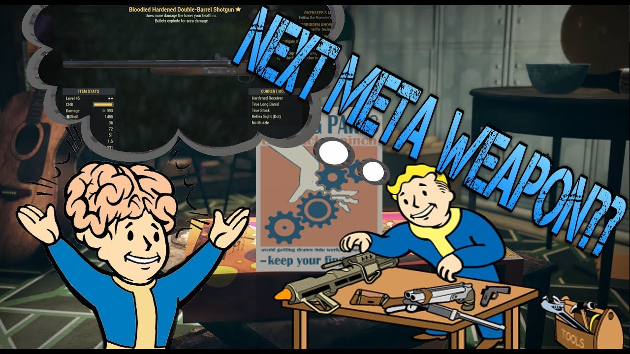 BEST Legendary MOD combos after 2 shot explosive Patch Fallout 76