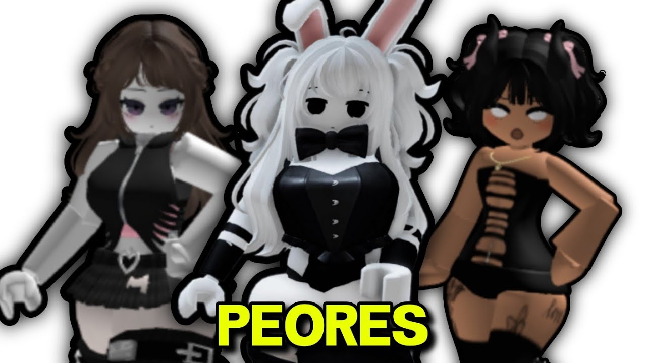 Los PEORES AVATARES de ROBLOX💀
