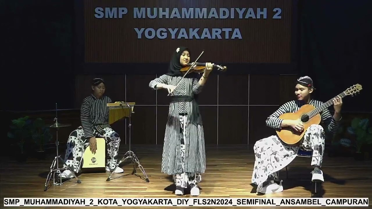 SemiFinal FLS2N2024 | Ansambel Campuran | Padhang Bulan | SMP MUHAMMADIYAH 2 YOGYAKARTA
