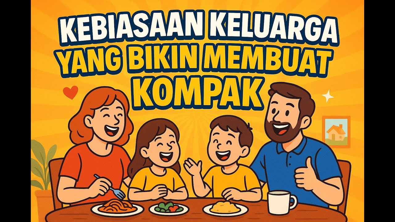 KEBIASAAN YANG MEMBUAT KELUARGA SEMAKIN KOMPAK DAN SEHAT | KAJIAN PARENTING