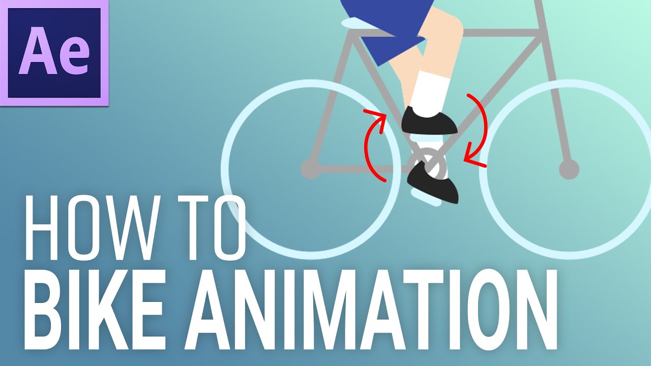 Character rigging a bicycle animation (Walk-through)