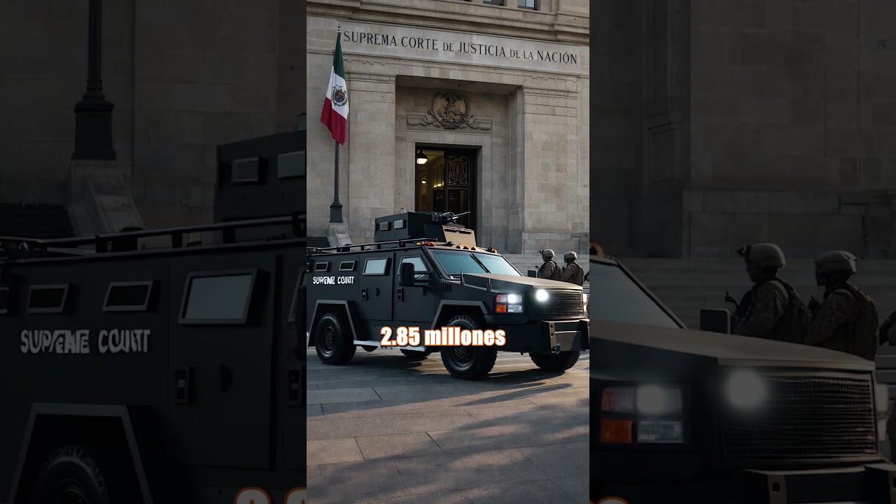 SCJN frena camionetas blindadas de casi 3 MILLONES 🚨