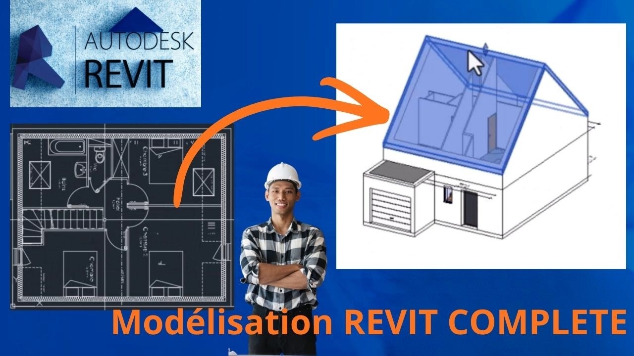 Modélisation complète d’une maison R+1 sur Revit (tutoriel étape par étape)
