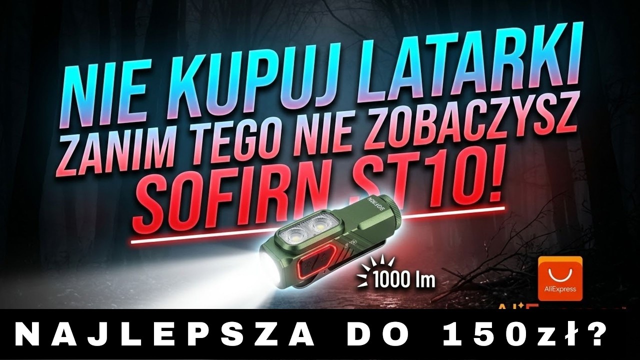 TOP latarka do codziennego użytku? Sofirn ST10 to kr&oacute;l mini latarek EDC?