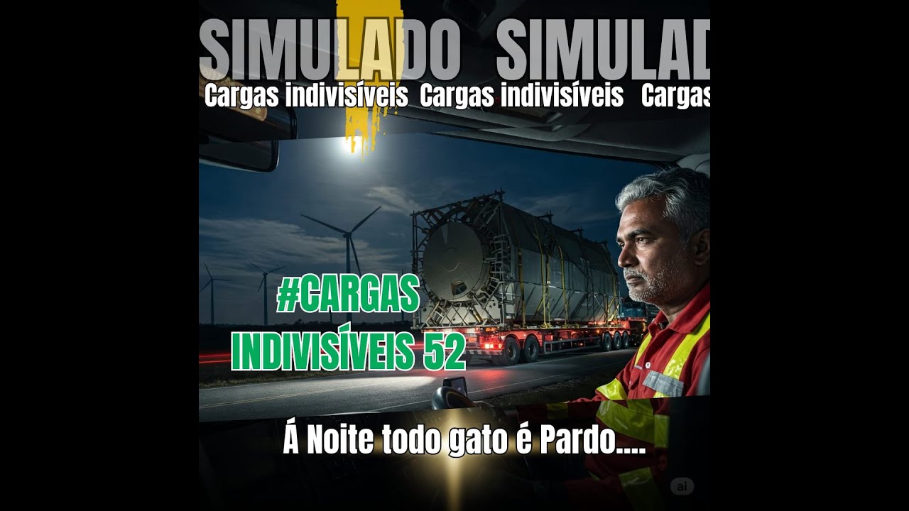 Gabarite AGORA! Questão SECRETA da Prova DETRAN Cargas Indivisíveis (Direção Noturna)