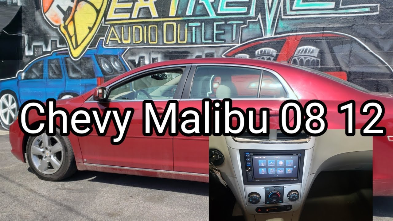 Установка магнитолы Chevy Malibu 08-12 с проводкой за 10 долларов