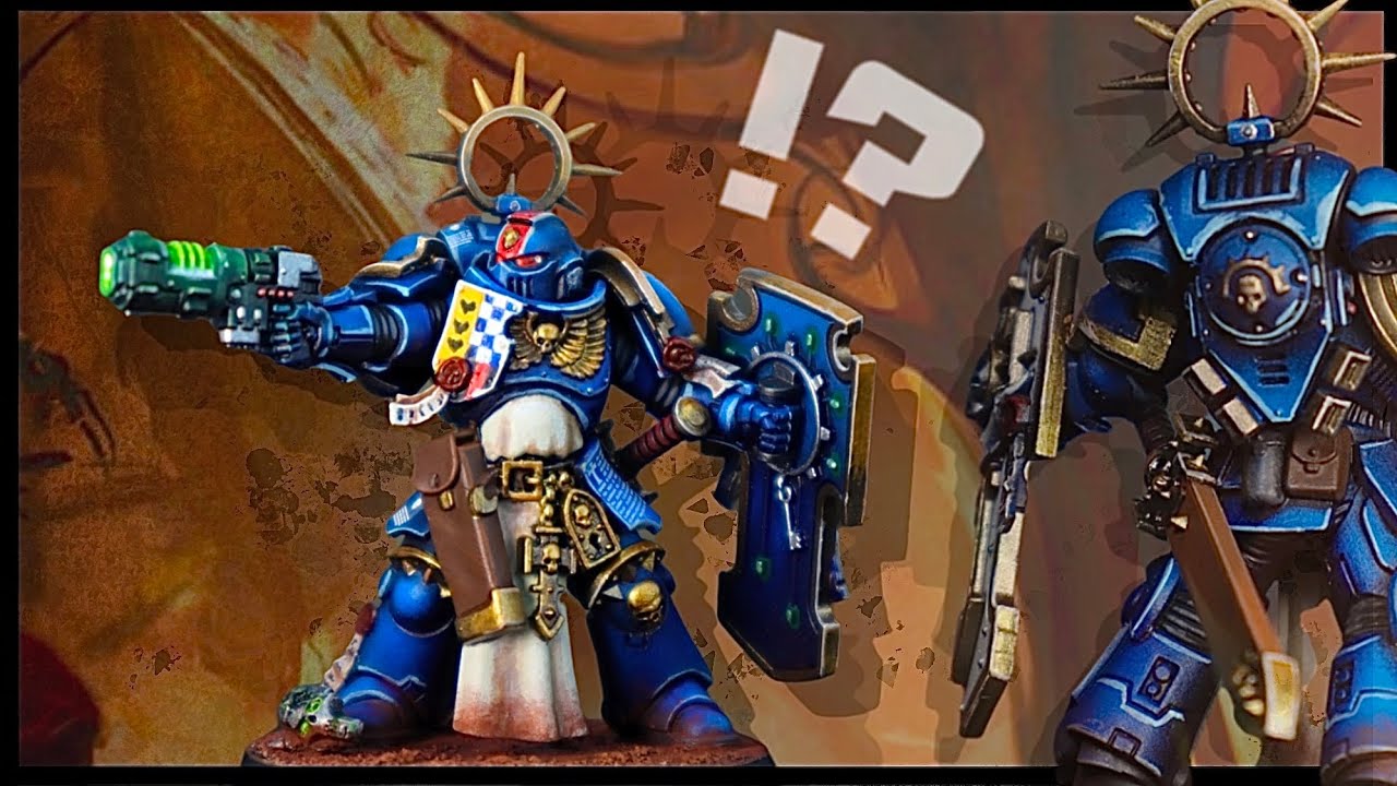 Как я нарисовал своего капитана Ультрамарина | Warhammer | Groundeffected.com