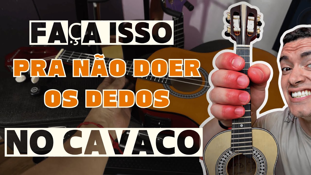 ISSO VAI ACABAR COM AS DORES NO SEU DEDO AO TOCAR CAVACO