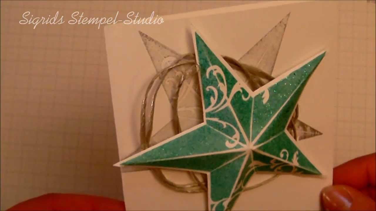 Tutorial -  3-D-Stern -  Stampin' Up!