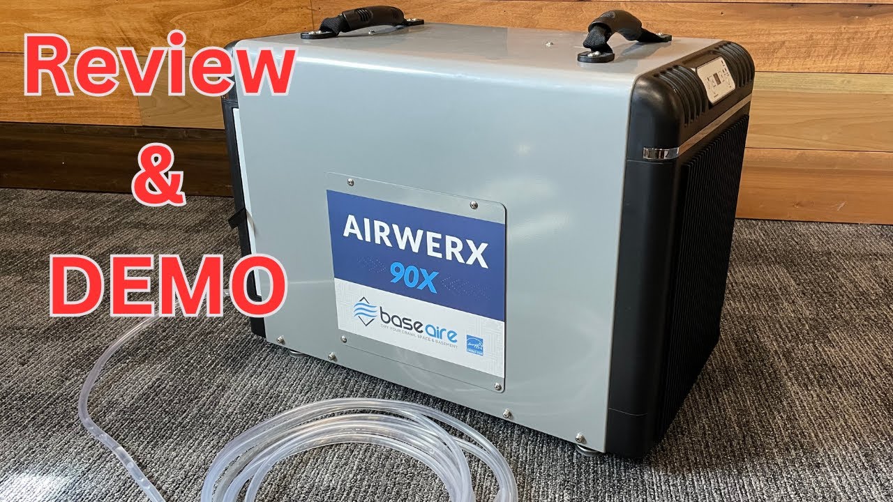 Review Baseaire Airwerx 198 pints energy star Commercial Dehumidifier