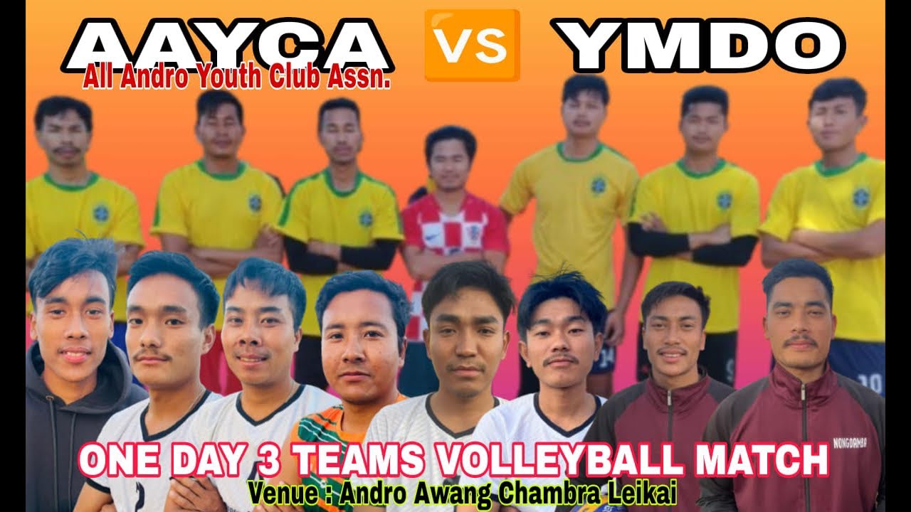 YMDO V/S AAYCA || Friendship Volleyball Exhibition Match at Andro Awang Chamba Leikai