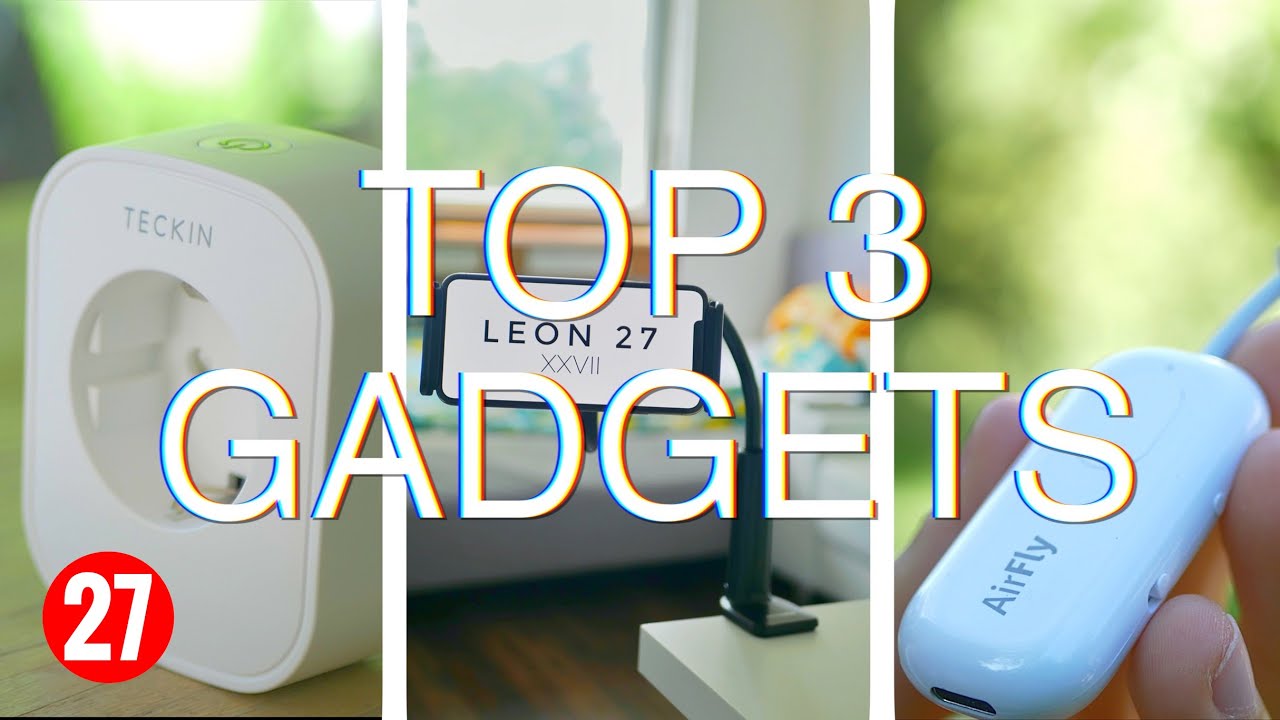 TOP 3 Alltags Gadgets I Leon27 I 4K
