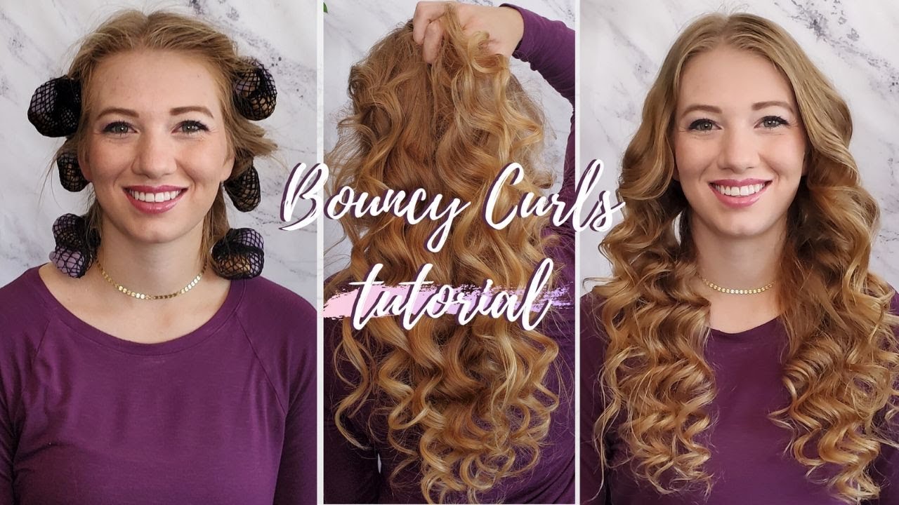 Bouncy, Overnight Curls | Cozy Curlers Tutorial