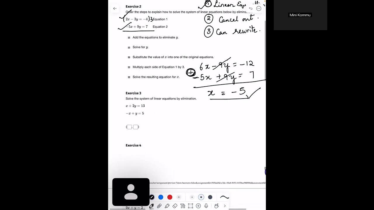 5.3 Solving SLE by Elimination