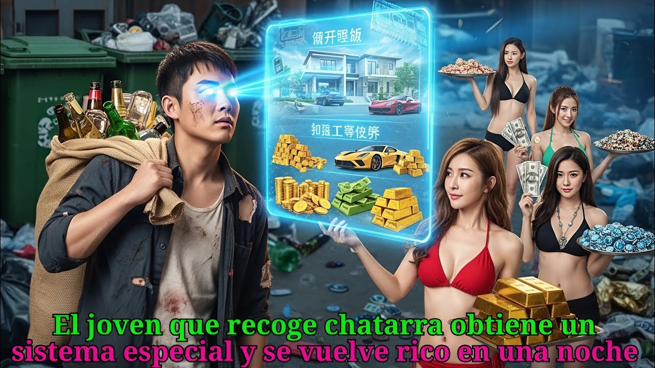El joven que recoge chatarra obtiene un sistema especial y se vuelve rico en una noche