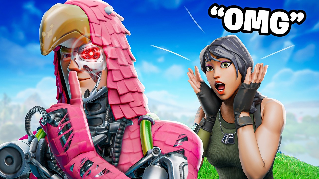 My Random Duo Thought I was AI in Fortnite! *FUNNY*