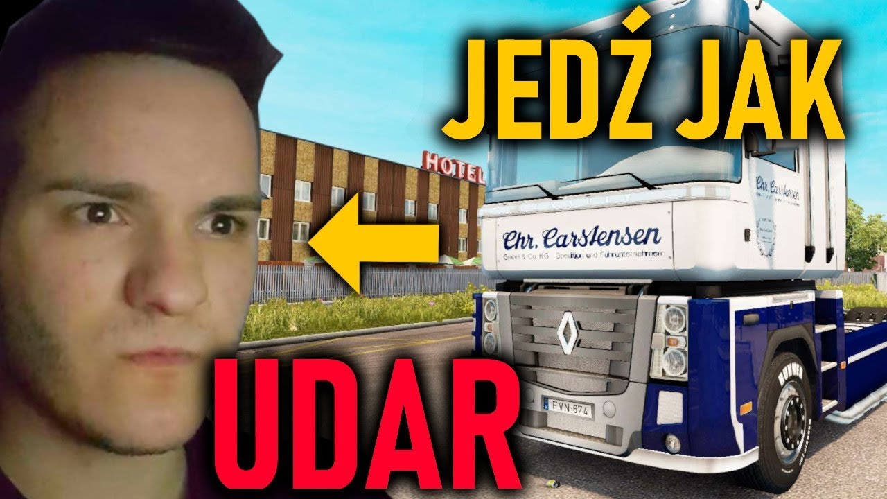 UDAR W ETS2 | JEDŹ JAK ! + MODY I CIEKAWOSTKI