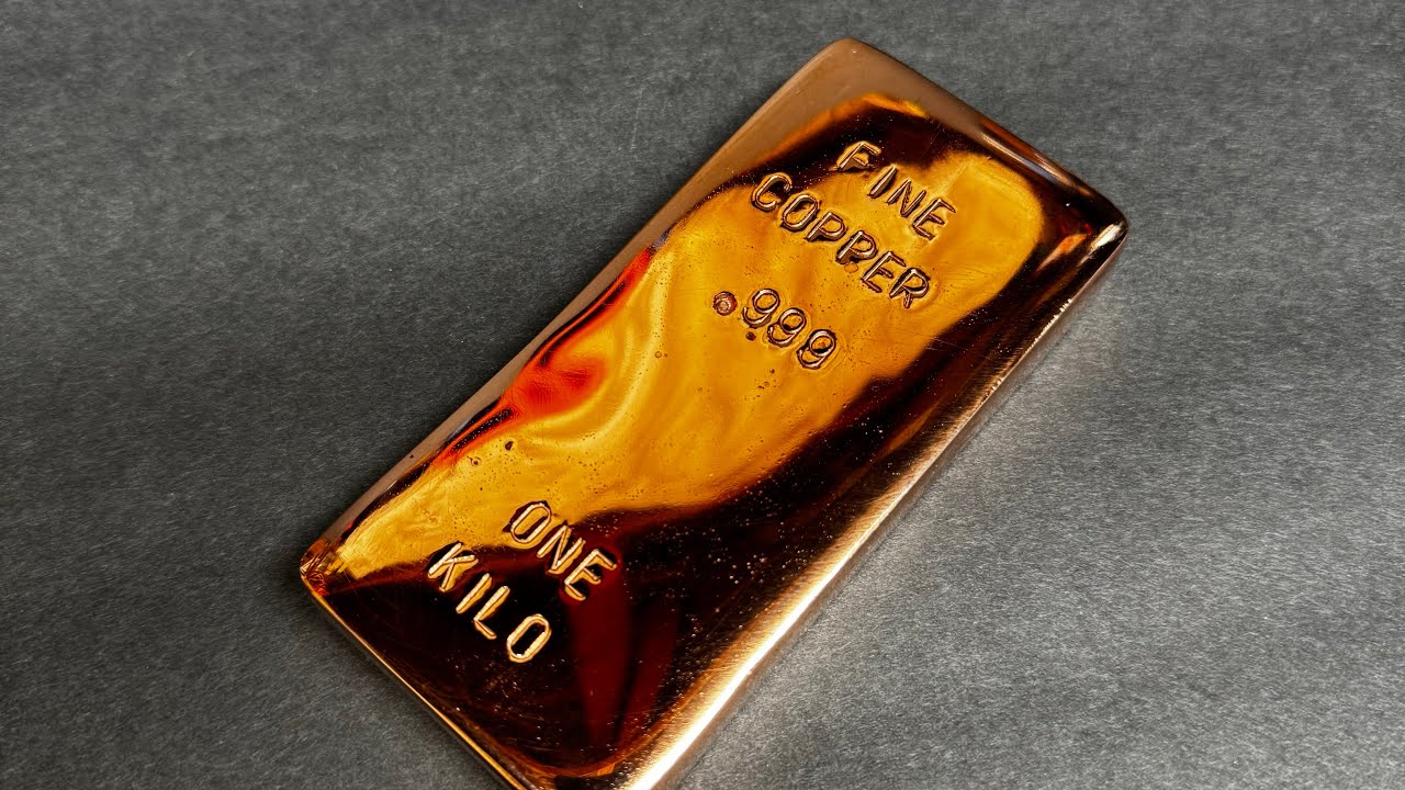 How to Make Copper Bullion Bars with a Mirror Finish