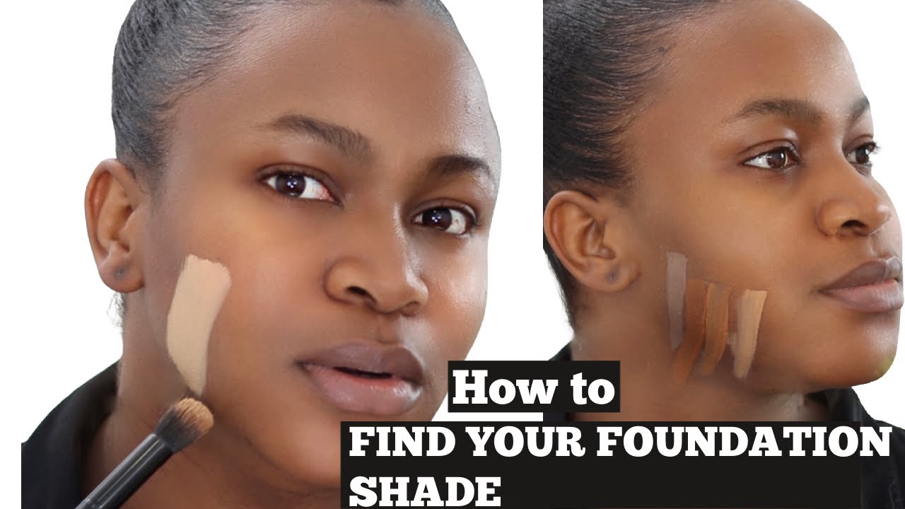 HOW TO CHOOSE THE RIGHT FOUNDATION SHADE