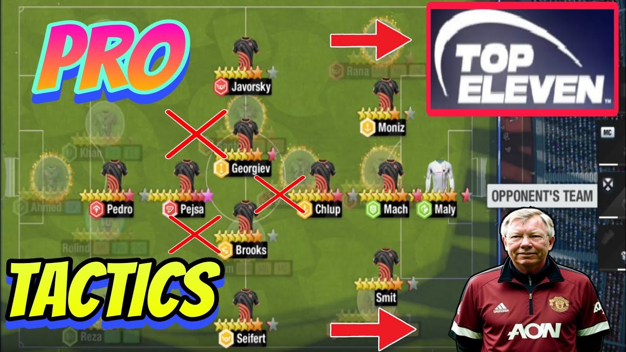 Use This Pro Tactics and win every match against the best formation in Top Eleven 2025