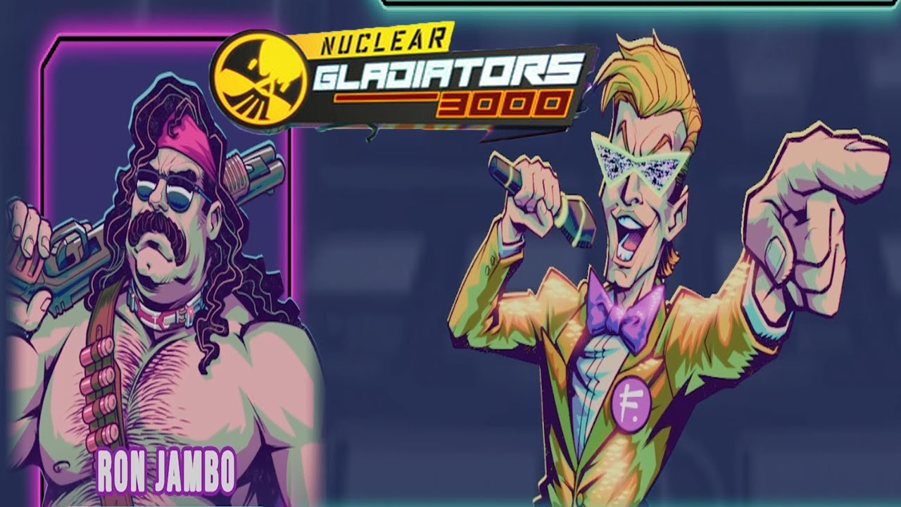 Если бы у Vampire Survivors и Smash TV был ребёнок = Nuclear Gladiators 3000