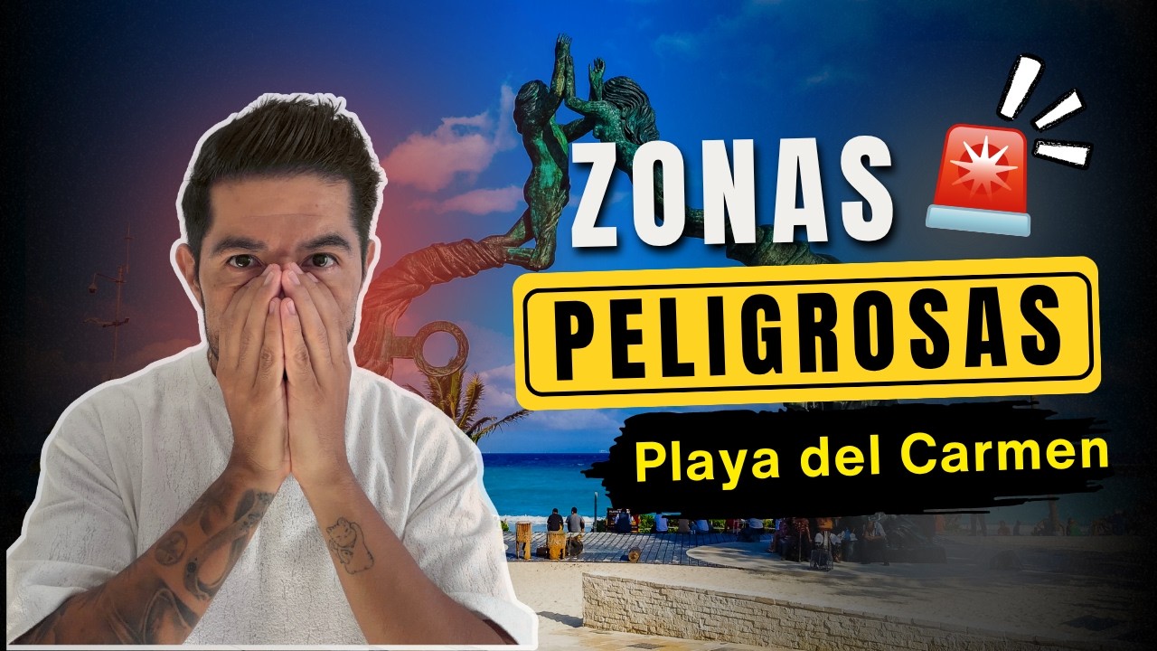 5 Lugares donde NO 🙅🏻‍♂️ vivir en Playa del Carmen 🚫 (Barrios mas peligrosos) ☠️ I Riviera Maya 2024