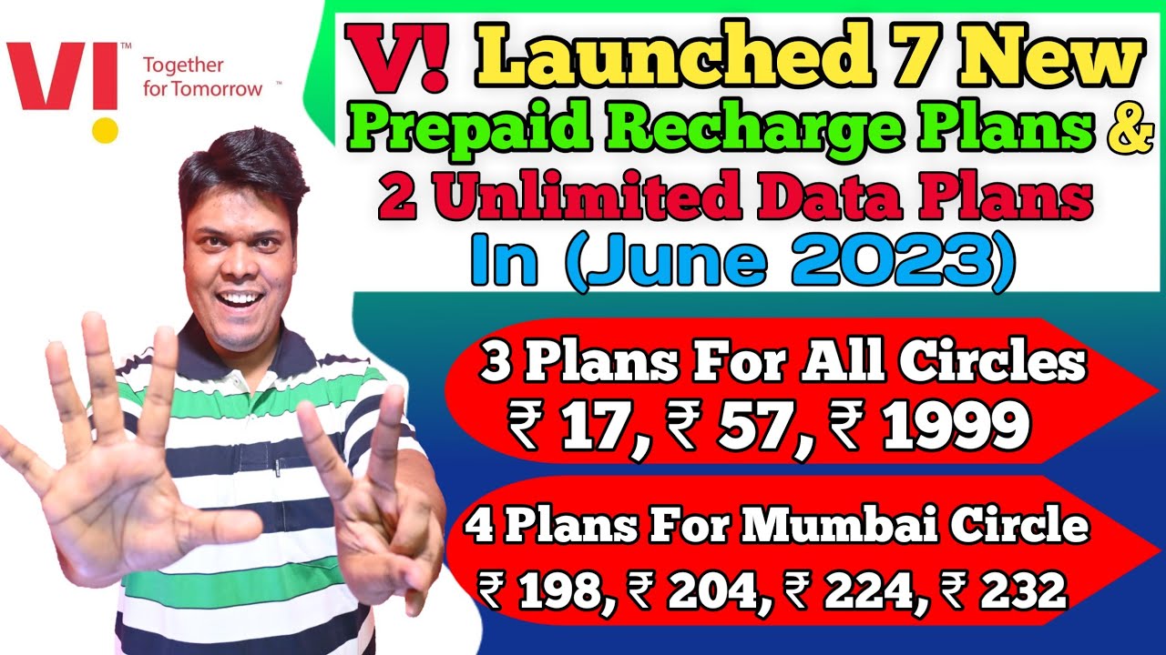 Vi Launched 2 Unlimited Night Data Plans | Vi Launched 4 New Plans For Mumbai Circle