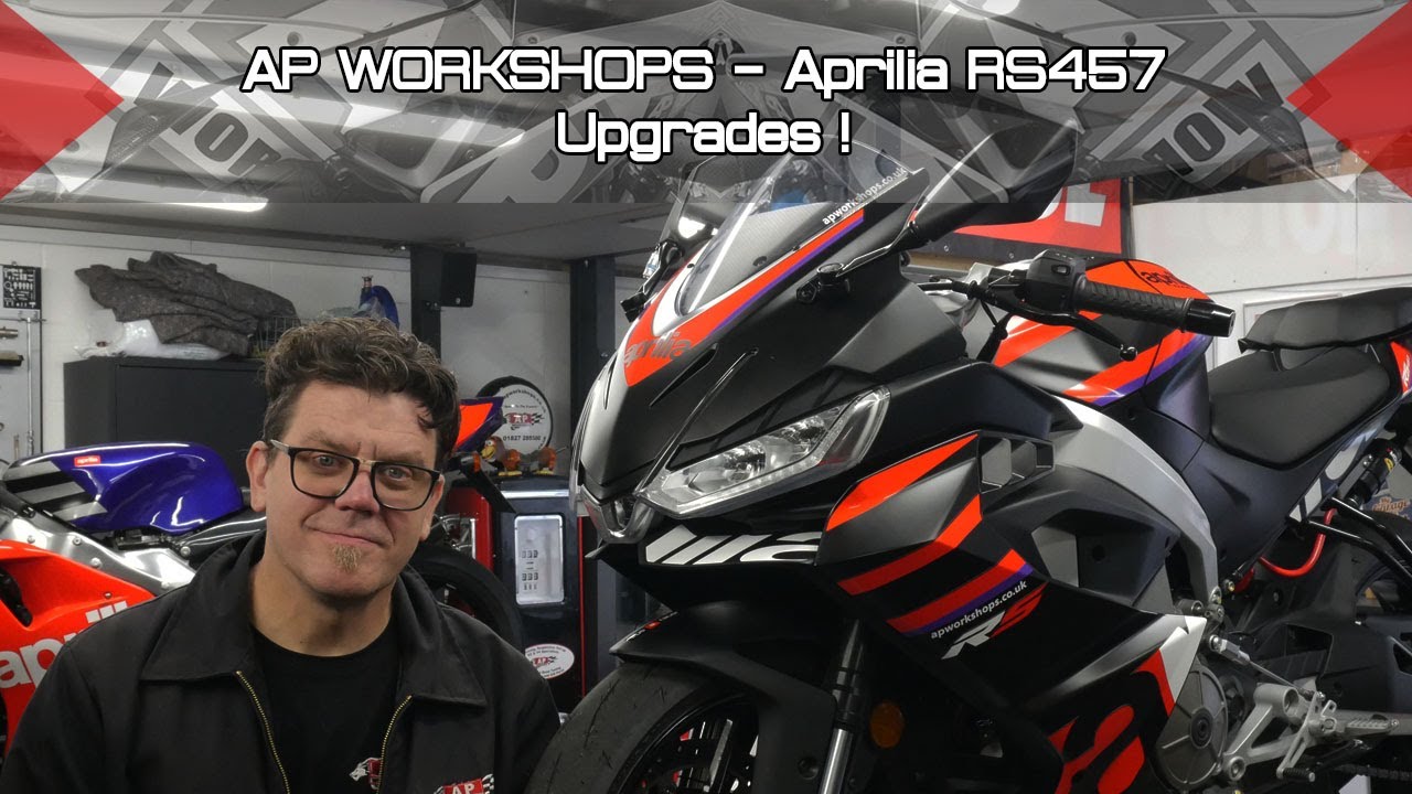 AP Workshops - Aprilia RS457 Upgrade Video ! What works