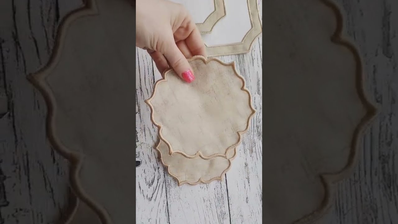 Napkins Basics. Machine Embroidery Designs 🧵 In-The-Hoop Projects by Artapli Immediate Download! 😍