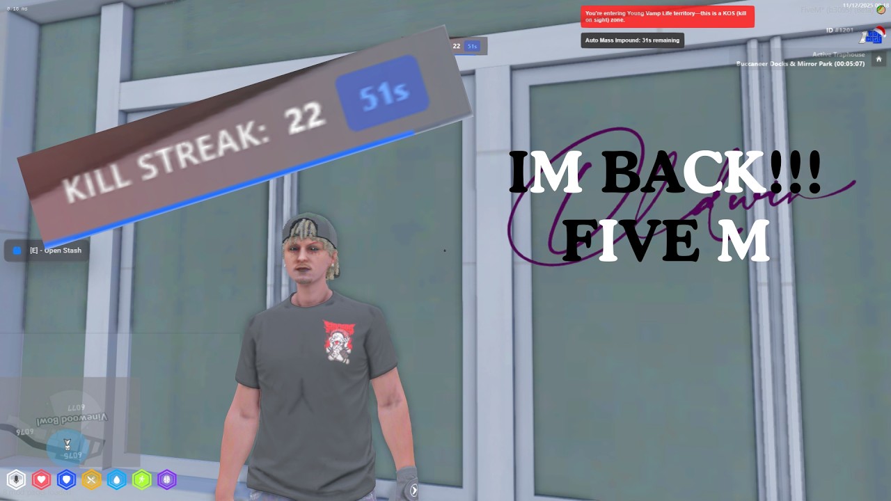 IM BACK FIVEM