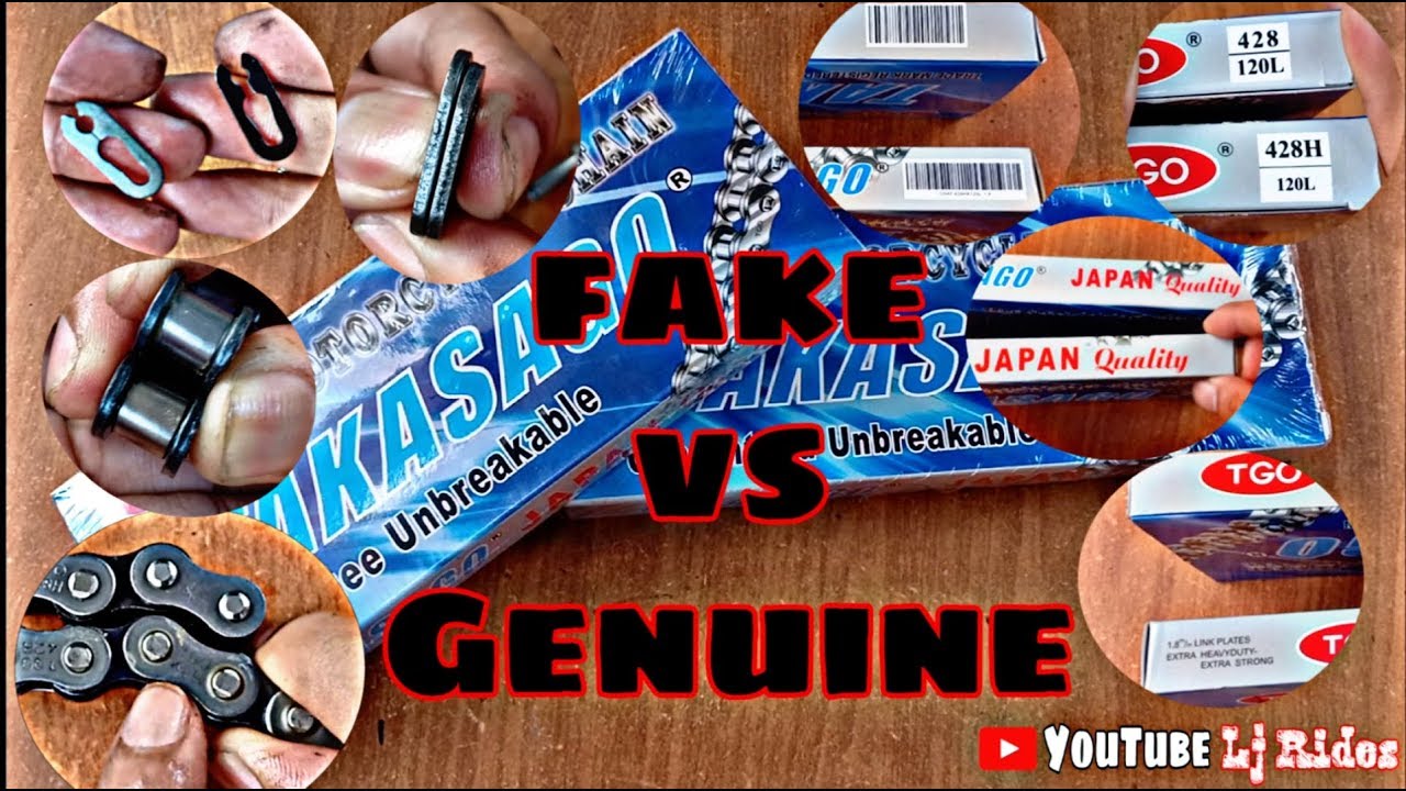 Genuine vs Fake TAKASAGO CHAIN - Full Review