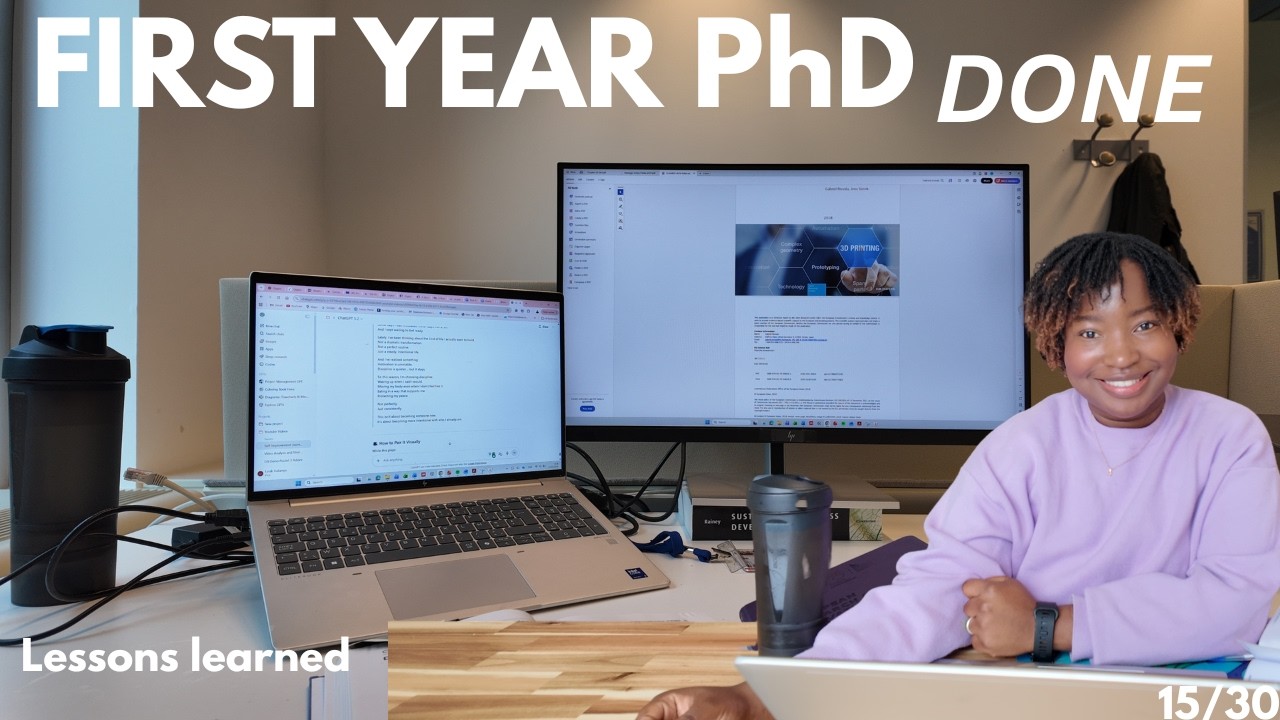 5 Lessons From My First Year as a PhD Student | 10K Steps Challenge Day 15
