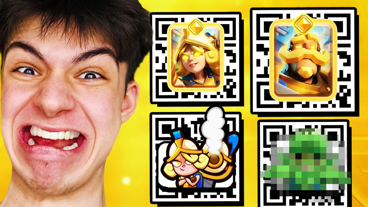 EVERY WORKING QR CODE REWARD GIFT! (UPDATED) - Clash Royale
