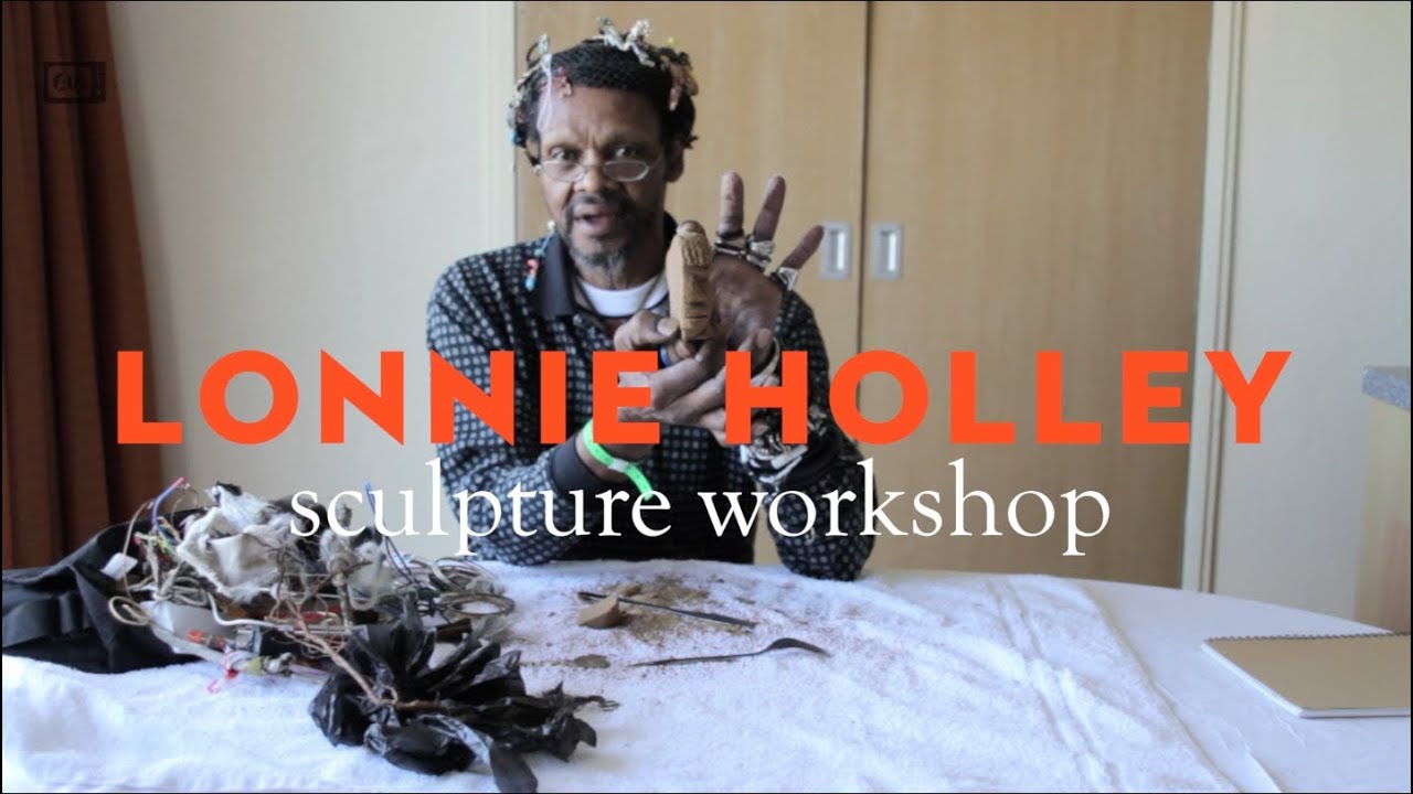 Lonnie Holley - Sculpture making at ATP curated by Deerhunter Part 1 of 2