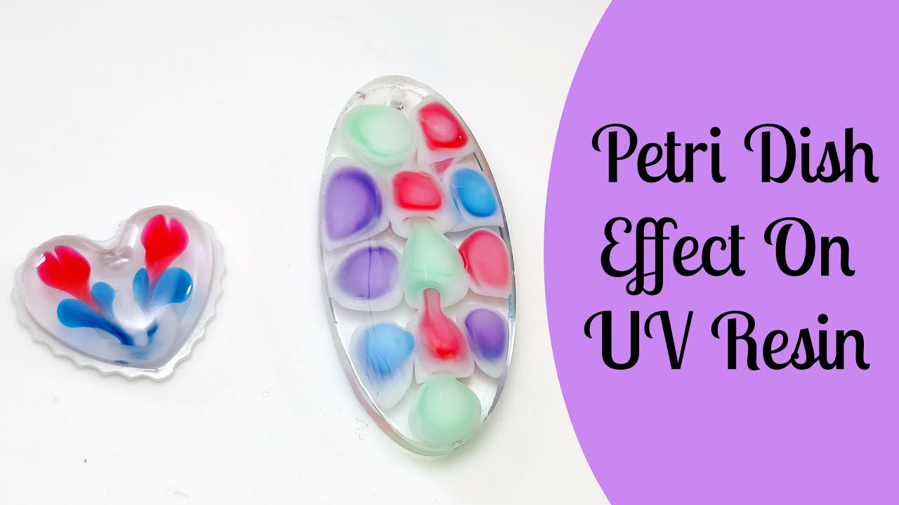 How to Get Petri Dish Effect on UV Resin | DIY Resin Arts | Simple and Easy Tutorial